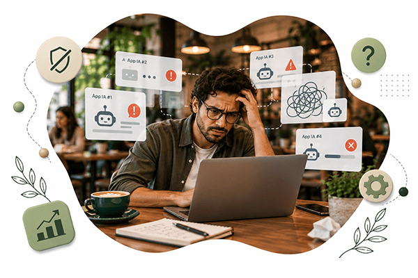 Apps creadas con inteligencia artificial sin metodología: una empresa revisa sistemas de IA poco confiables y busca recuperar el control del software.
