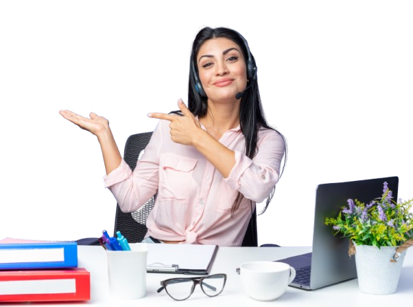 young-woman-casual-clothes-wearing-headset-smiling-pointing-with-index-fingers-side-sitting-table-with-laptop-removebg-preview